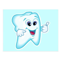 Funny Dental Hygienist Post Cards