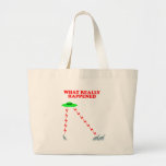Funny Dinosaur extinction Tote Bag