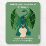 Funny Dragon Mousemat