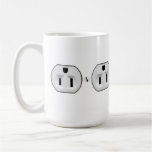 Funny Electrical Outlet Mug | Electrician Gift mugs
