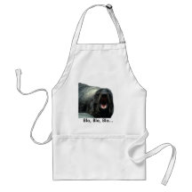 Funny expression Seal apron
