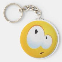 funny face keychain