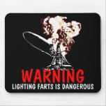 Funny farting mousepads