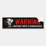 Funny farts bumper sticker