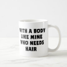 Funny Father's Day Bald Man Coffee Mug
