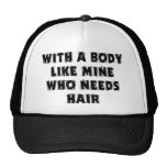 Funny Father's Day Bald Man Trucker Hat