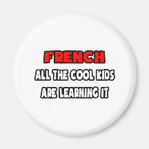 Funny French Teacher Shirts and Gifts Refrigerator Magnet