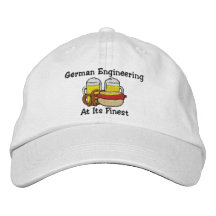 Funny German Drinking Embroidered Cap Baseball Cap