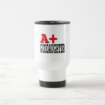 Funny Gifts for Goddaughters : A+ Goddaughter Coffee Mug