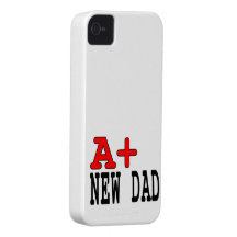 Funny Gifts for New Dads : A+ New Dad iPhone 4 Cover