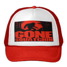 Funny Gone Squatchin Hat - New Limited Edition