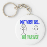 Funny Got Your Back Keychains