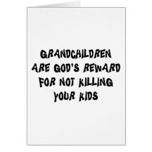 Funny Grandparents Gift Cards