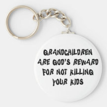 Funny Grandparents Key Chain