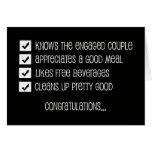 Funny Groomsmen Card -- Qualified Groomsman?