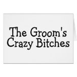 Funny Groomsmen Greeting Cards