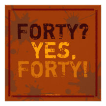 Funny Grungy Birthday Party Invitation