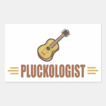 Funny Guitar Sticker