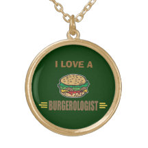 Funny Hamburger Necklaces