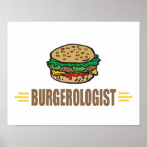 Funny Hamburger Print
