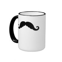 Funny Handlebar Mustache Moustache Stache Coffee Mug