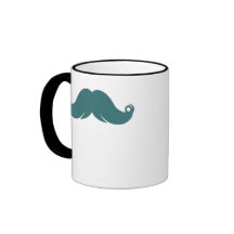 Funny Handlebar Mustache Moustache Stache Mugs