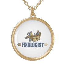 Funny Handyman Custom Necklace