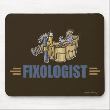 Funny Handyman Mousemats
