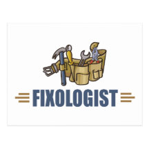 Funny Handyman Post Card