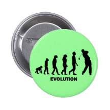Funny hilarious golf pinback button