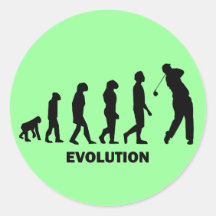 Funny hilarious golf sticker