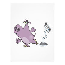 funny hippo mad at scale dieting humour invitation