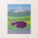 Funny Hippo Puzzle
