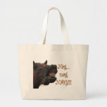 Funny Horse: Nag, nag, nag Canvas Bag