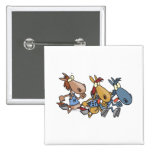 funny horse racing cartoon pinback buttons