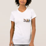 funny horse racing cartoon shirt