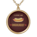 Funny Hot Dog Personalized Necklace