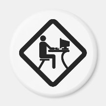 funny icon refrigerator magnets
