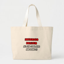 Funny Interior Designer Shirts and Gifts Canvas Bags
