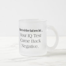 Funny IQ Test T-shirts Gifts Mugs