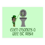 Funny Irish Obama Post Cards