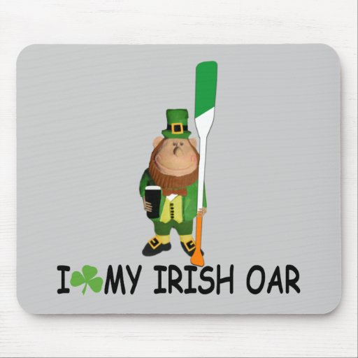Funny Irish slogan Mouse Mat