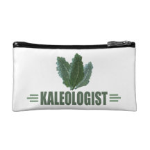 Funny Kale Cosmetic Bag