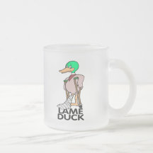 Funny Lame Duck T-shirts Gifts Coffee Mugs