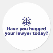 Funny Lawyer Stickers