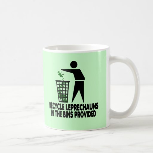 Funny Leprechaun Mug