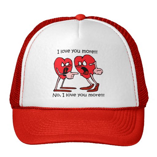 Funny love hat