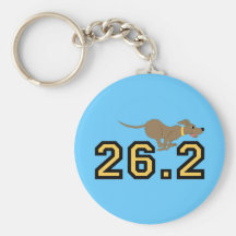 Funny marathon key chains