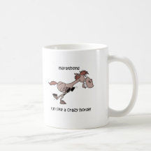 Funny marathon mug