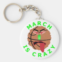 Funny March Basketball Tournament T-Shirts & Gifts Keychains